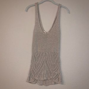 LA Made crochet tank, sz Small